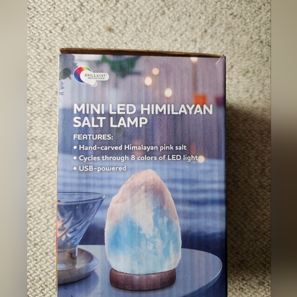 - Mini LED Himilayan salt lamp - Picture 2 of 4